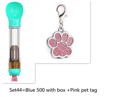 Vaso de agua multifuncional para mascotas Para llevar con el perro
