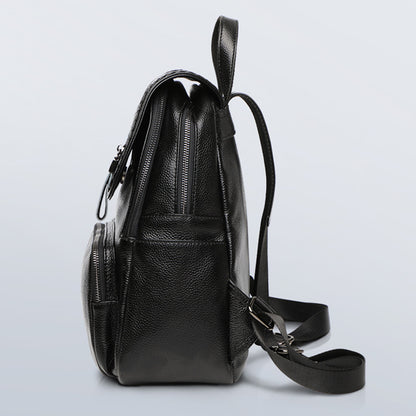 Street Trend Leather Women's Backpack