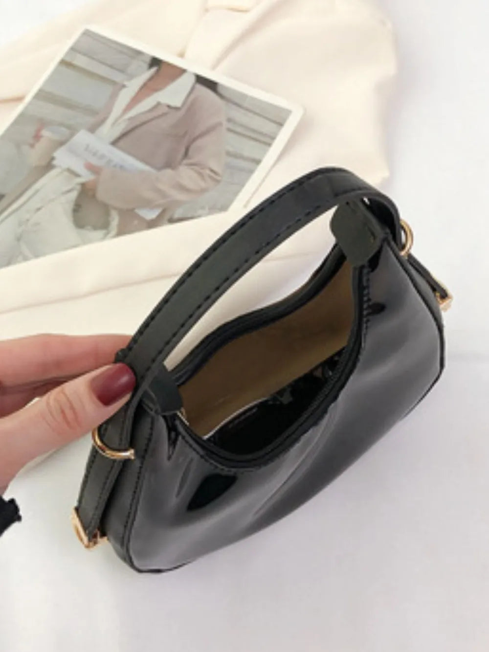 Sleek Petite Shoulder Bag