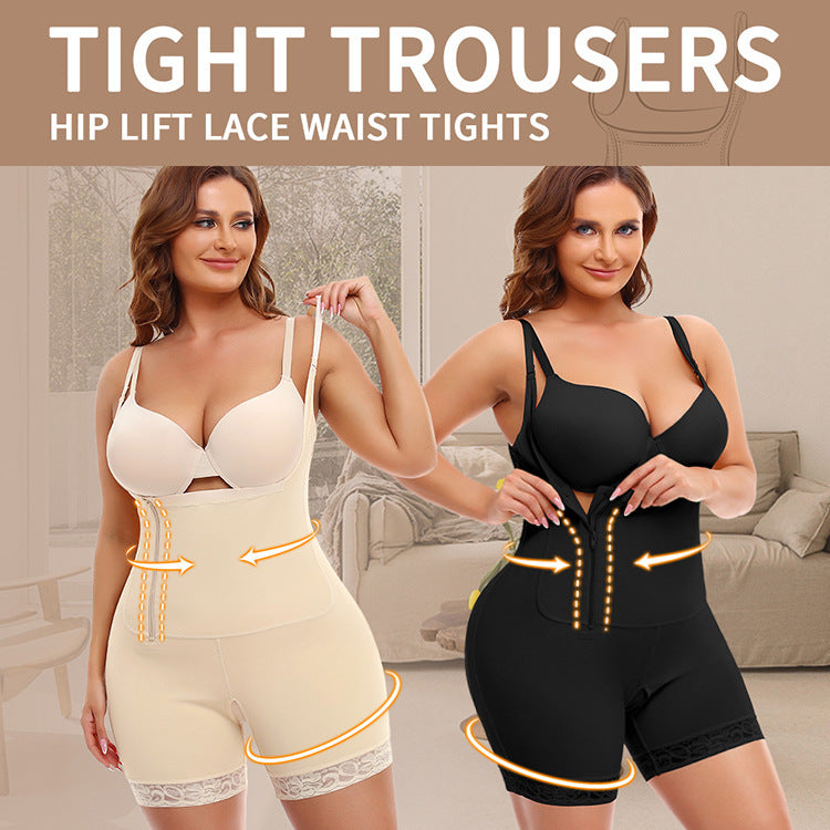Einteilige Taillen- und Hüftstraffung, straffe Körperfett-Shapewear für Frauen in Übergröße