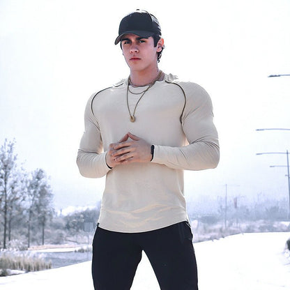Men's Sports Long Sleeve Panel Shapewear - BAGMODA