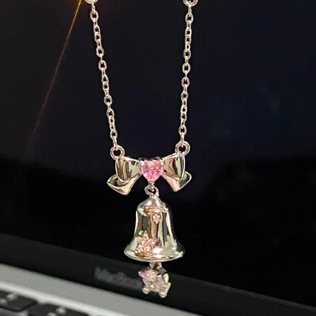 Jingling Bell Halskette Weibliche Ins Nische Temperament Hohe Sinn