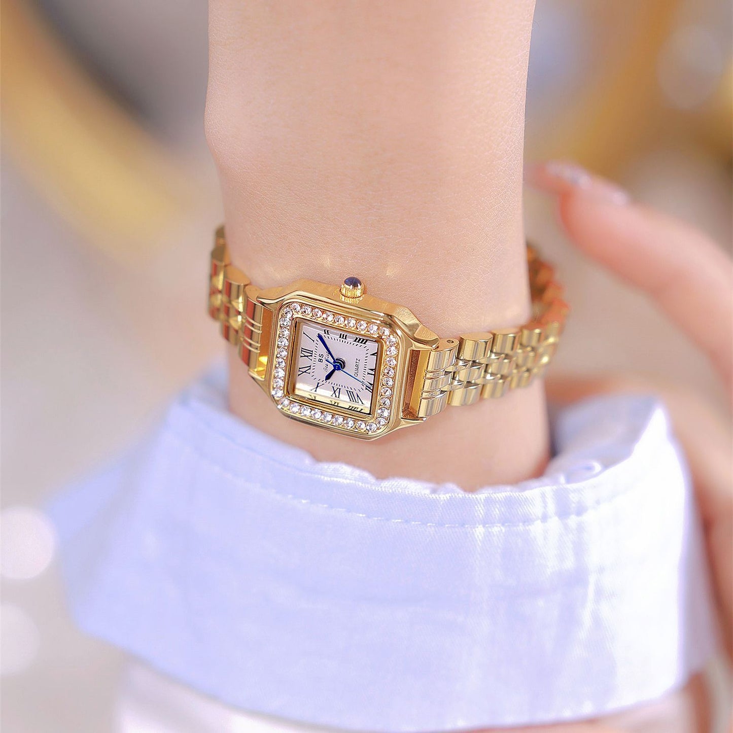 Affordable Luxury Fashion Stainless Steel Women's Watch