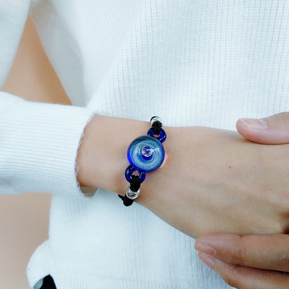 BOEYCJR Universum Planeten Glasperlen Armreifen &amp; Armbänder Galaxy Modeschmuck Galaxy Solar System Armband Für Frauen Weihnachten