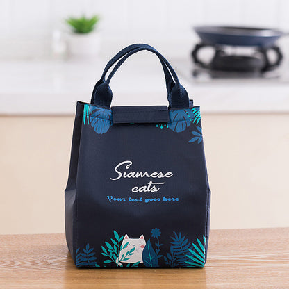 Bolsa de aislamiento Magic Forest, bolsa de almuerzo portátil, gruesa y fresca.