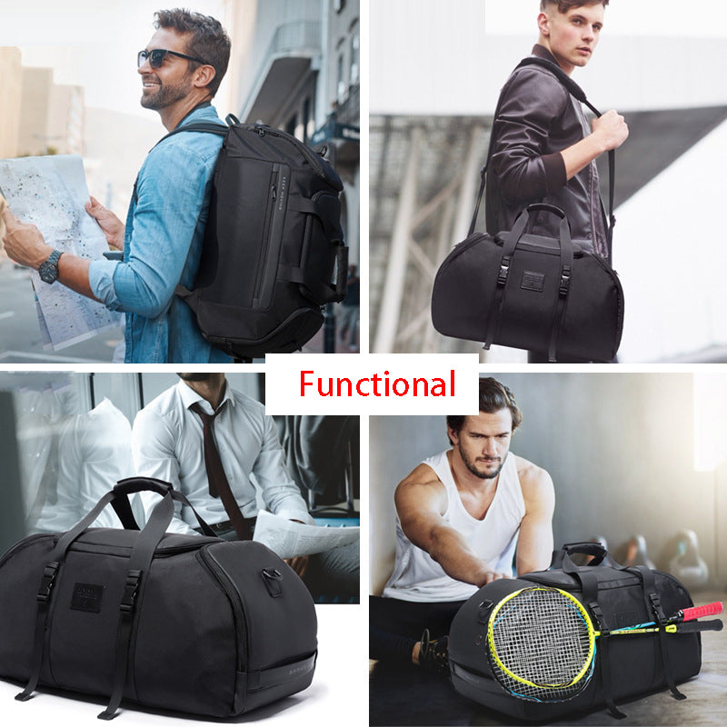 Multi-Compartment Backpack Travel Bag