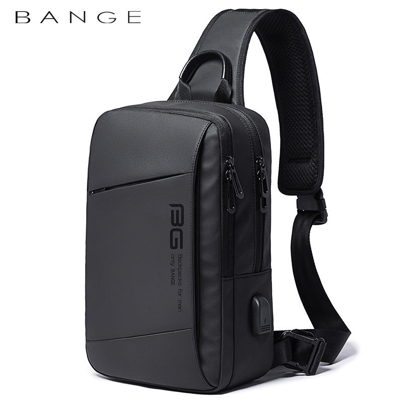 BANGE USB Technology Casual Chest Bag