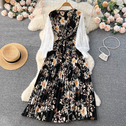Vestidos estampados de estilo étnico de moda para mujer