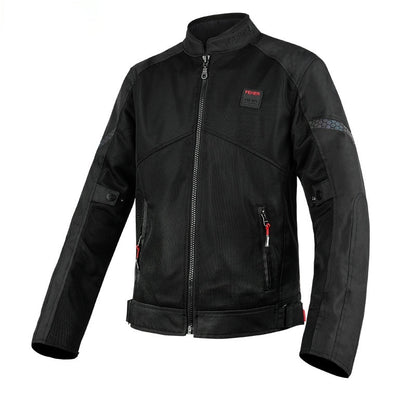 Chaqueta de malla transpirable para hombre, ropa de ciclismo y motociclismo
