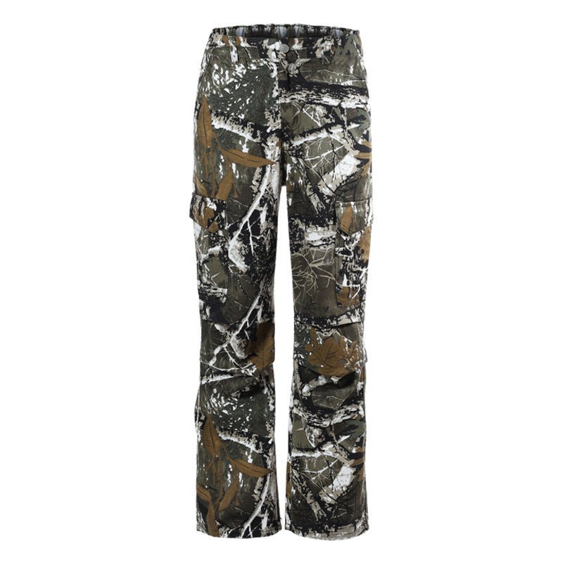 New American Camouflage Cargo Pants Men - BAGMODA