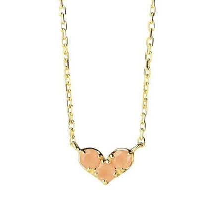 Collar con piedras de nacimiento de amor de enero a diciembre (Nicho)