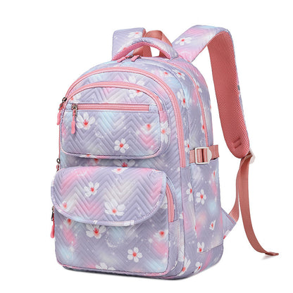Neuer bedruckter dreiteiliger modischer Schulrucksack