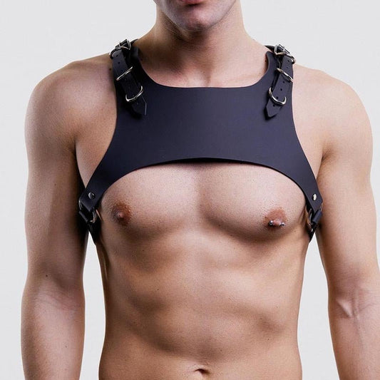 Fierce Men's Bound Leather Back Led Shapewear Toys - BAGMODA