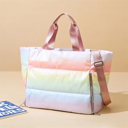 LuxeStride – Bunte Oxford-Tragetasche