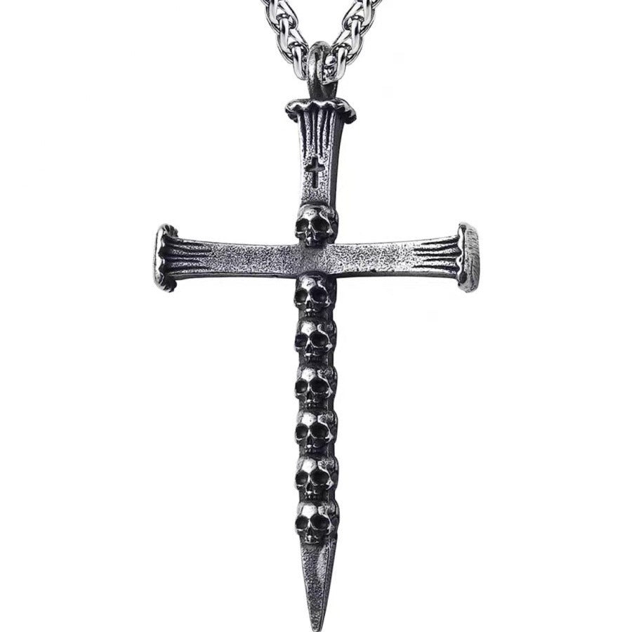 Cross Necklace Women Trendy Hip Hop European And American Style Niche