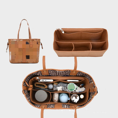 Bolsa de clasificación antisuciedad con soporte interior de fieltro