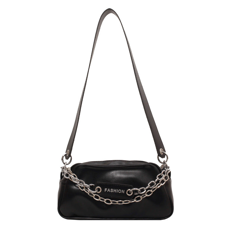 Trendy Texture Chain Bag