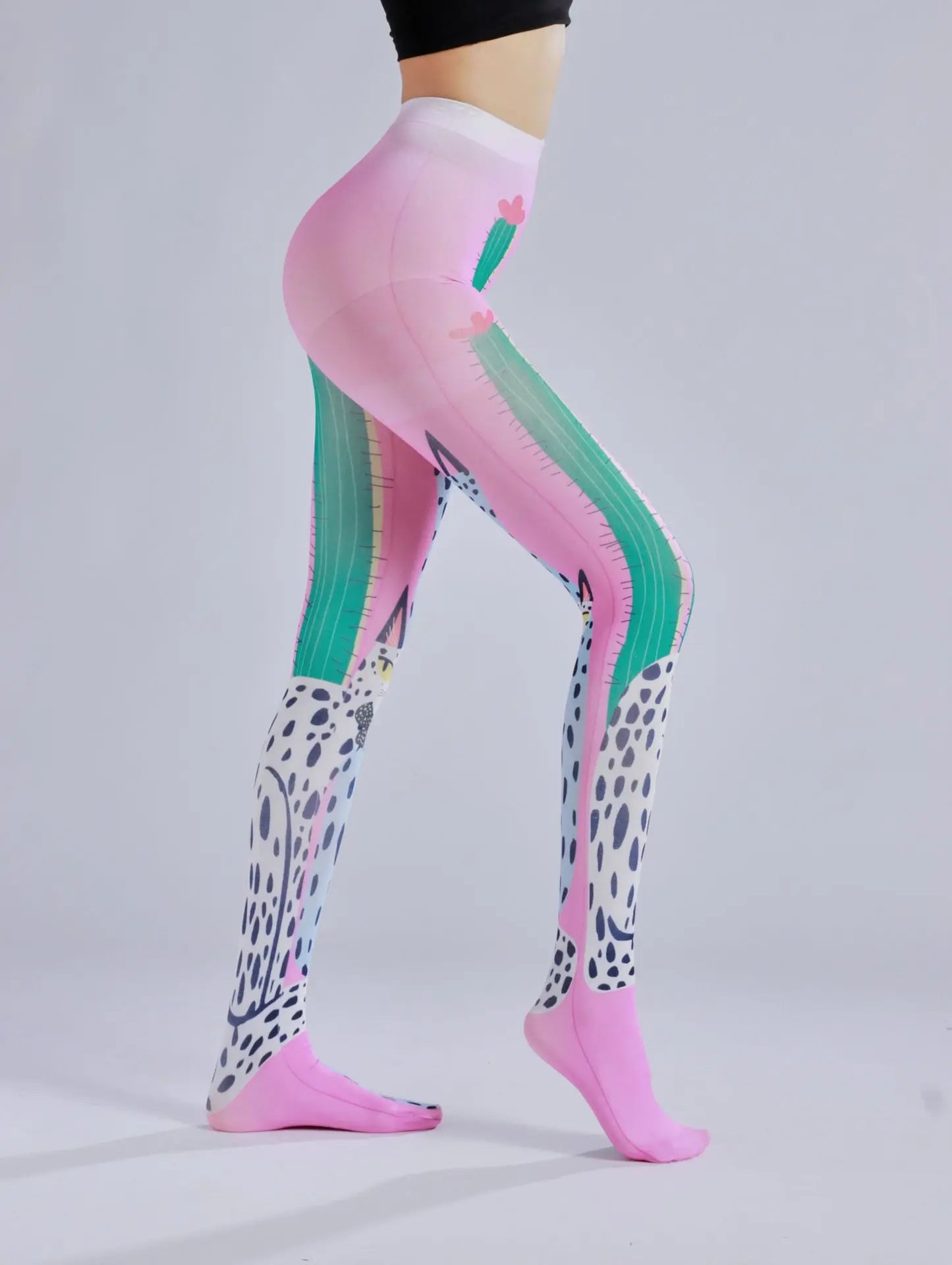 Cactus printed pant