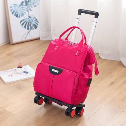 Bolsa de viaje plegable, impermeable, ligera y multifuncional.