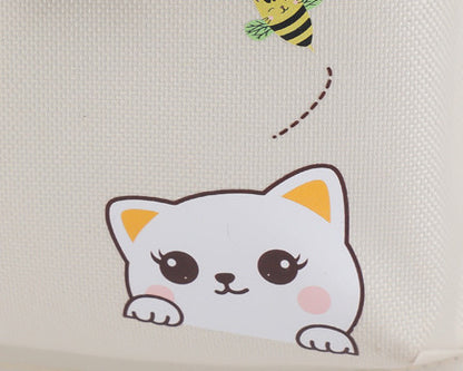 Bolsa de transporte para gatos de gran capacidad y moda, transpirable para mascotas.