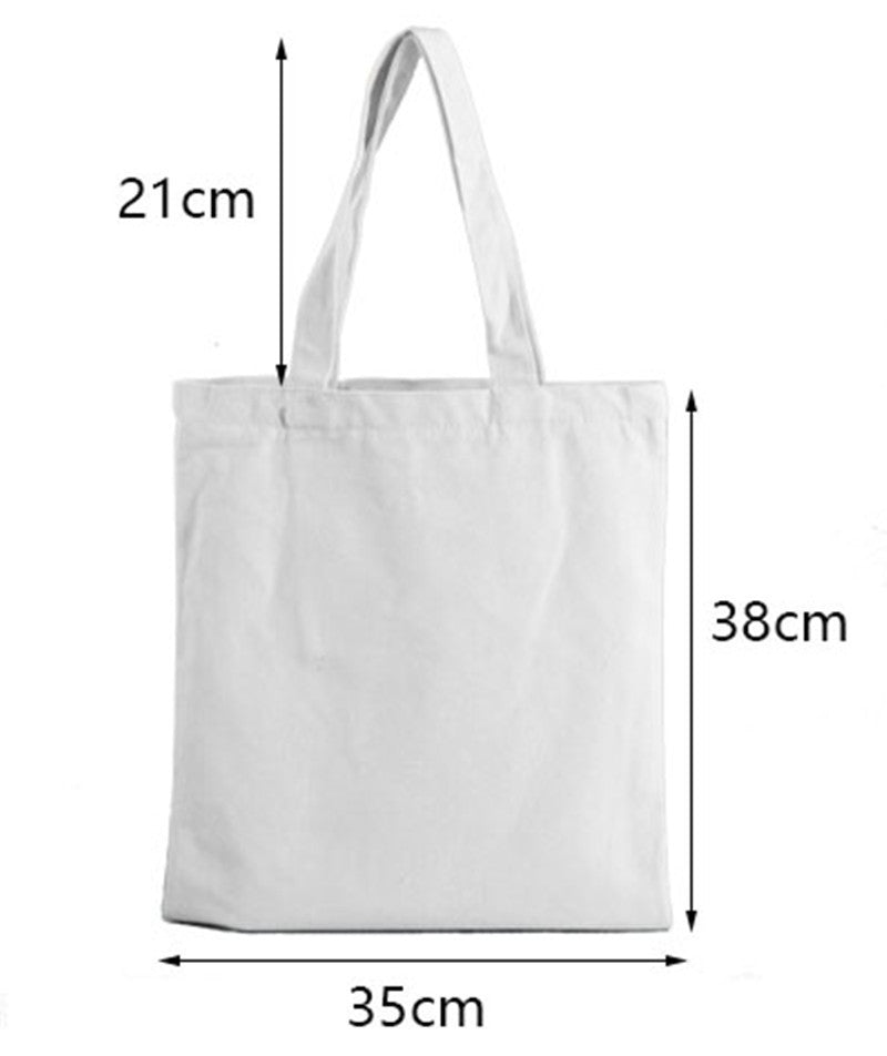 Printed One-shoulder Folded Bag Shopping Bag