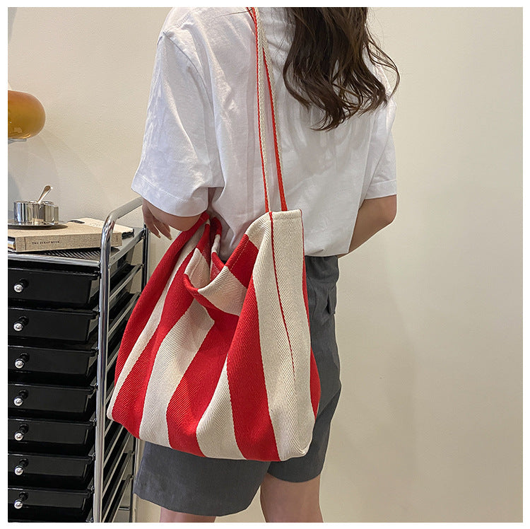 Retro Vibe Literary Tote
