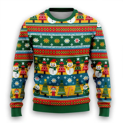 Fashion Personalized Christmas Thick Needle Sweater