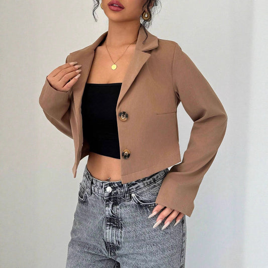 High-grade Socialite Short Western Style Coat