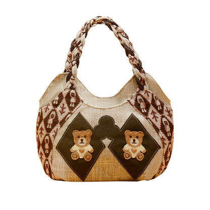 Vintage Künstlerische Lässige Kleine Handtasche