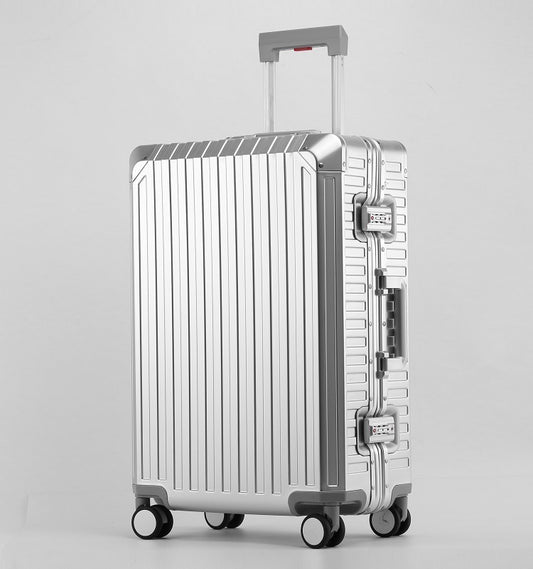 Maleta con ruedas de aleación de aluminio y magnesio para negocios