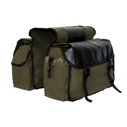 Bolsa para el estante trasero de la bicicleta de montaña