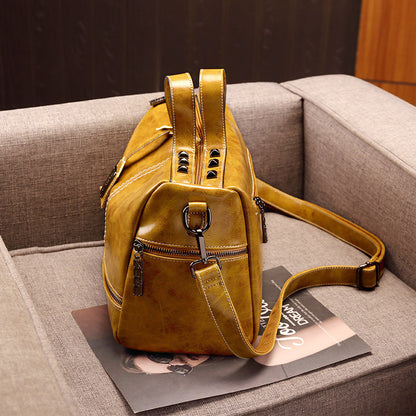 Bolso de mano de un solo hombro estilo retro europeo y americano