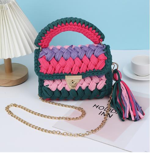 ColorPop Braided Street Bag