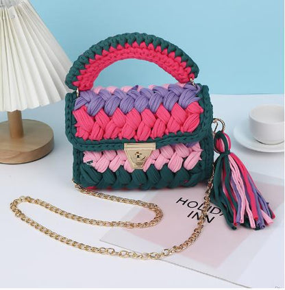 ColorPop Braided Street Bag - BAGMODA