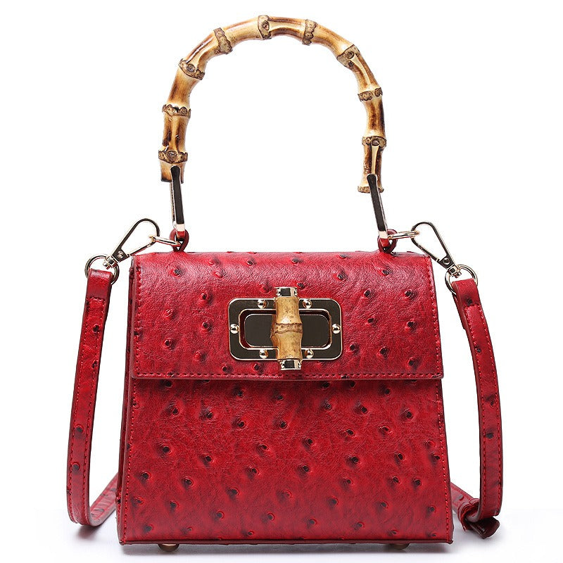 OstrichChic Buckle Bag