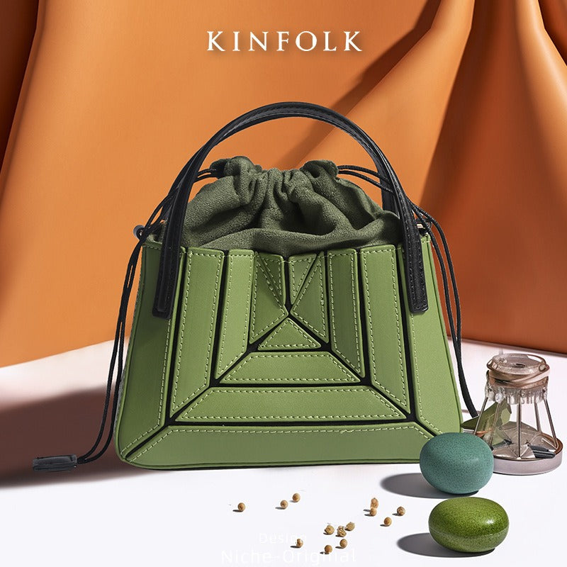 Pleated Mini Handbag