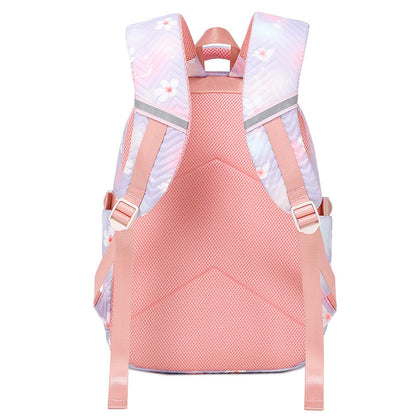 Neuer bedruckter dreiteiliger modischer Schulrucksack