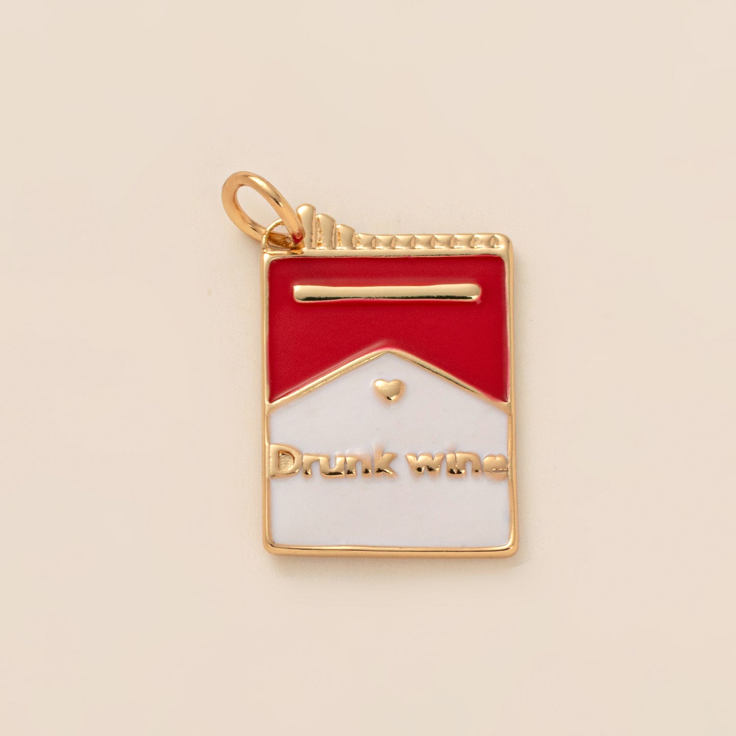 Food Rose Cherry Love Weather Cross Rectangular Pendant