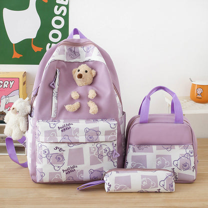 Süße Bären Dreiteilige Set Tasche