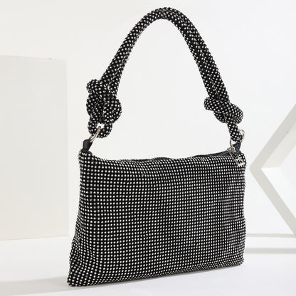 Abendtasche mit Diamantbesatz