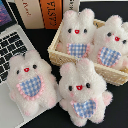 Cartoon Plüsch Blush Little Bunny Will Call Figur Puppe Anhänger Schlüsselanhänger