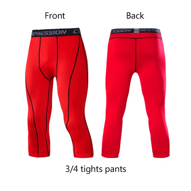 Men Lycra Compression Pants Cycling - BAGMODA