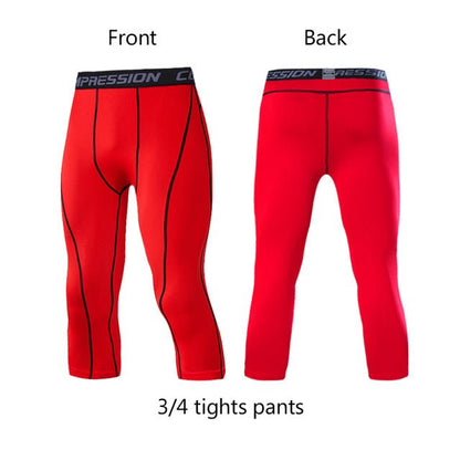 Men Lycra Compression Pants Cycling - BAGMODA