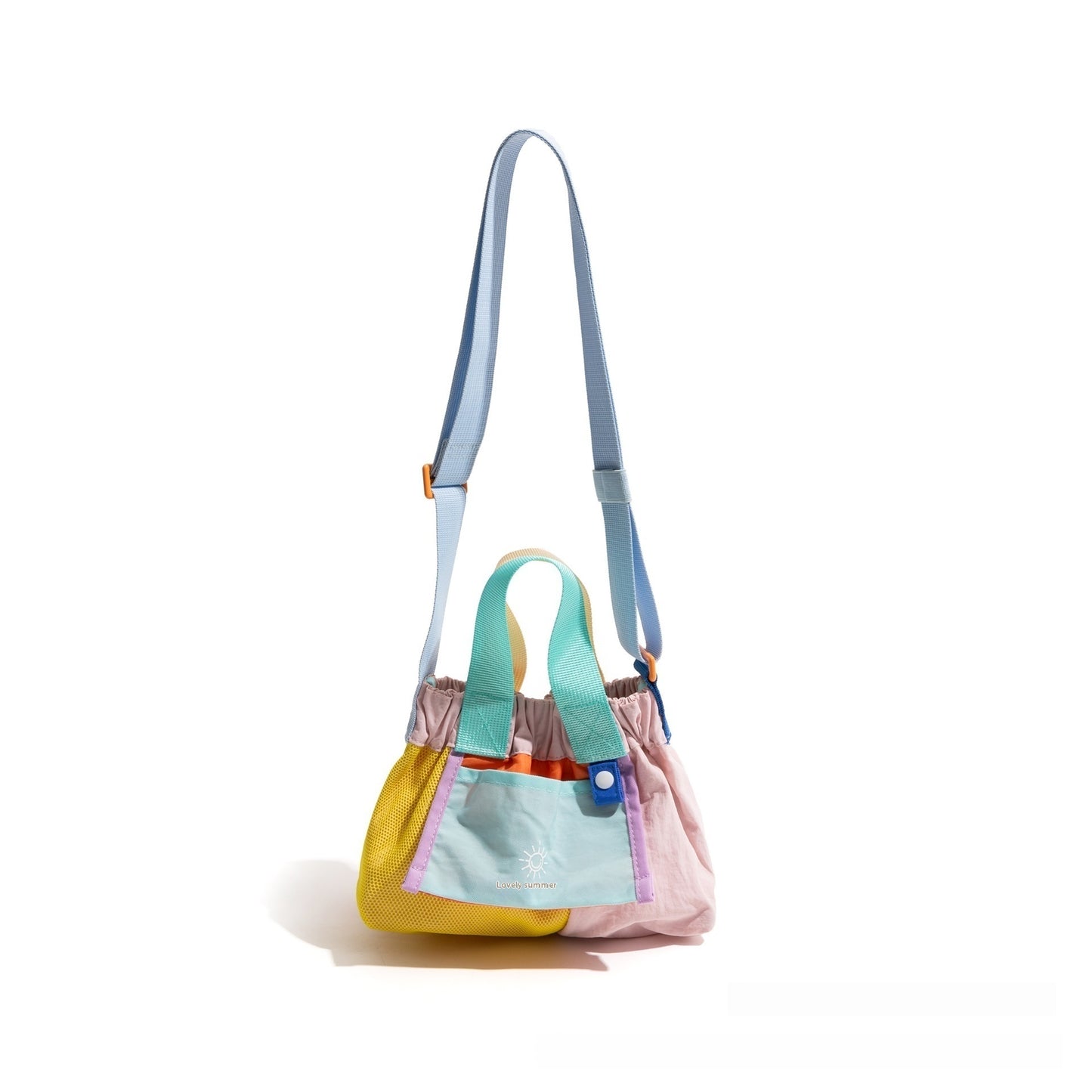 Bolsa de bola de masa a juego con colores, diseño de interés especial, plegable