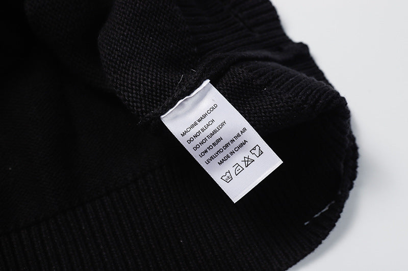 American Vintage High Street Washed Old Split Sweater Male