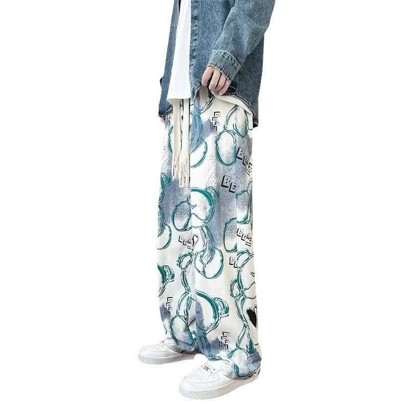 Fashion Personalized Casual Pants Trousers Men - BAGMODA