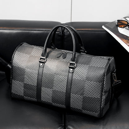 Bolsa de viaje de cuadros coreanos