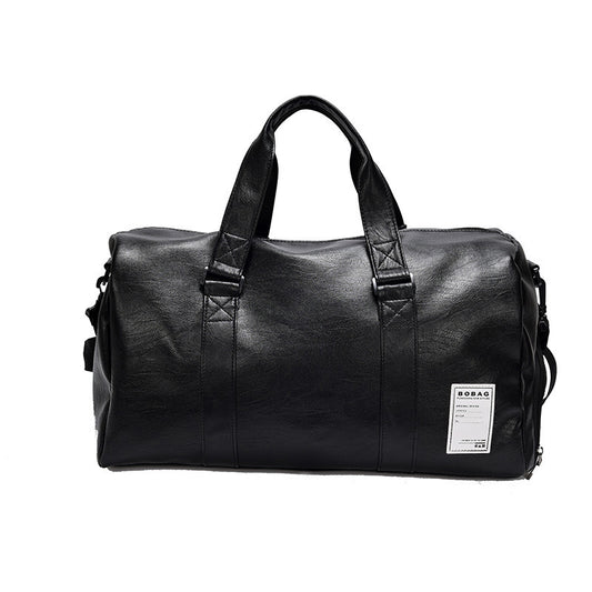 Bolsa de lona de cuero