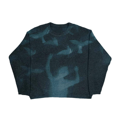 Nuevo suéter de mujer para otoño e invierno, jersey de punto.