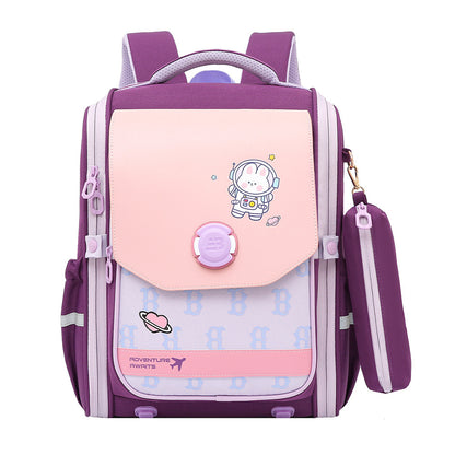 One Piece Dropshipping Grundschüler Schultasche Jungen und Mädchen Entlastung Wirbelsäulenschutz